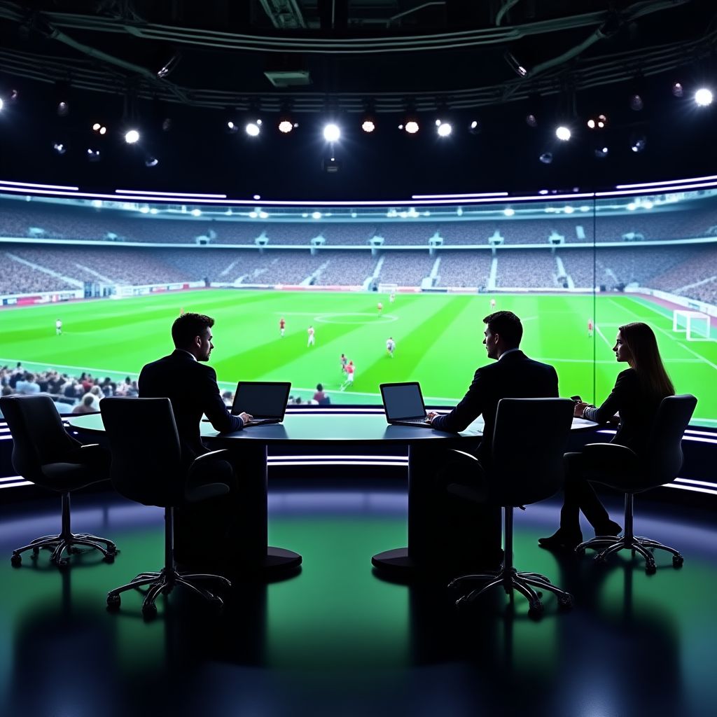 Equipo de periodistas deportivos